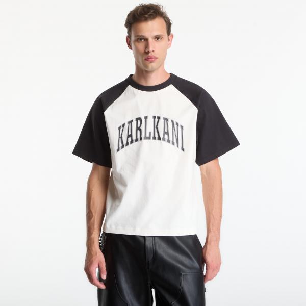 Tričko Karl Kani Sport College Boxy Raglan T-Shirt White S