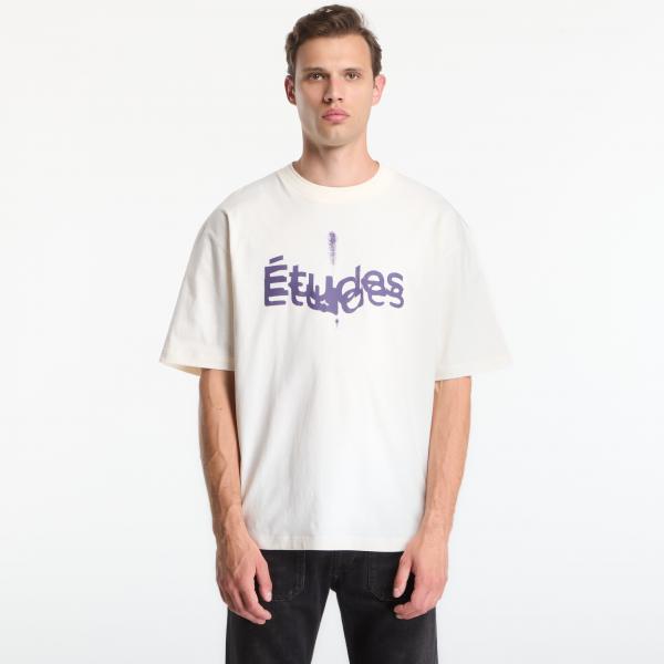 Tričko Études Studio Sound Scan T-Shirt Off White L