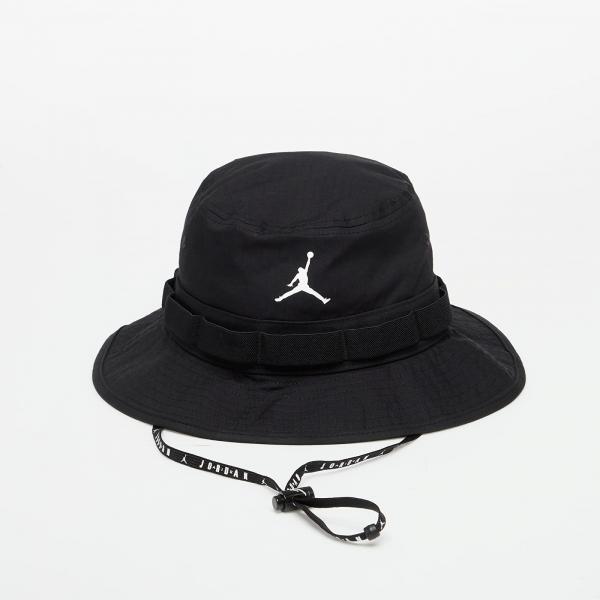 Klobouk Jordan Apex Bucket Hat Black/ White L
