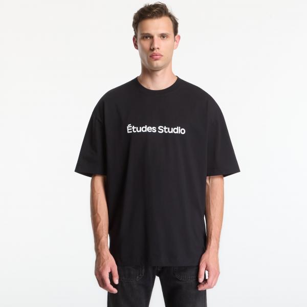 Tričko Études Studio Spirit T-Shirt Black XL