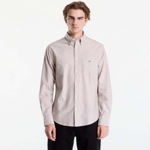 Košile Gant Reg Classic Oxford Shirt Fudge XL