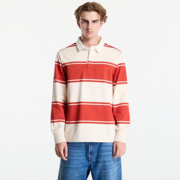 Tričko Gant Striped Rugger Soft Apricot M
