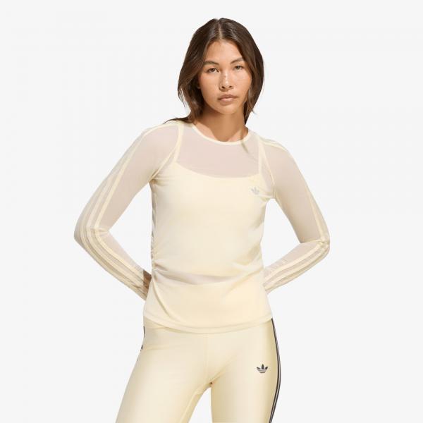Tričko adidas Originals Sport Longsleeve Shirt Warm Vanilla S