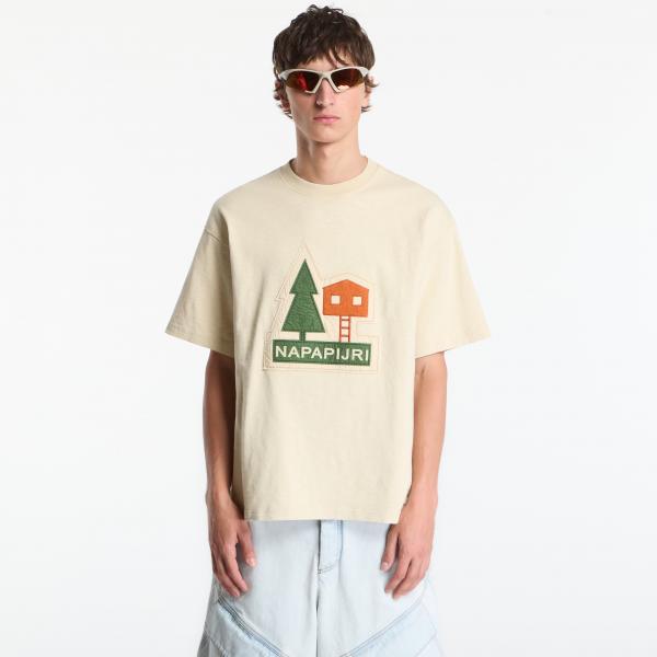 Tričko Napapijri S-Trahus T-Shirt Putty M