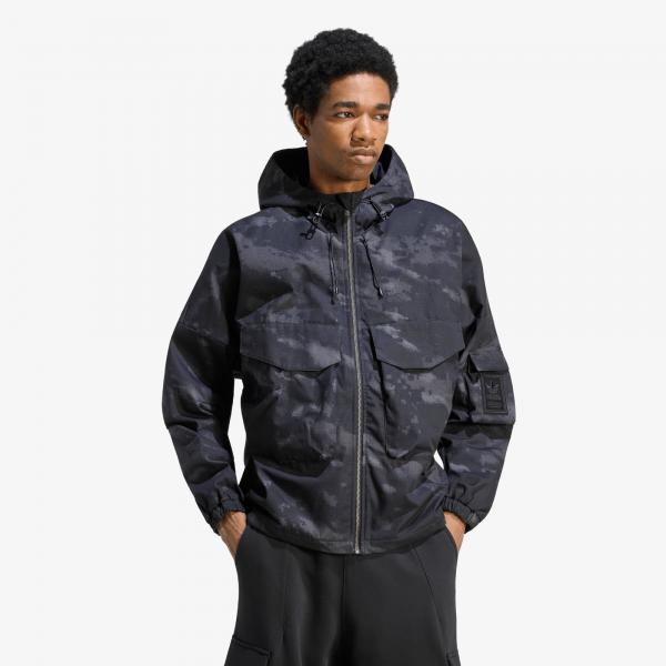 Větrovka adidas Camo Jacket Black S