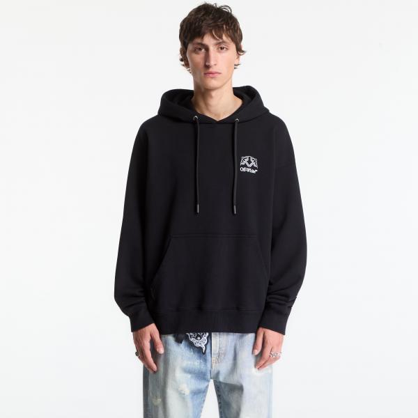 Mikina Off-White Offline Half Arrow Skate Hoodie UNISEX Black L