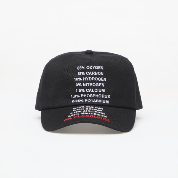 Kšiltovka PLEASURES Atmosphere Snapback Black Universal