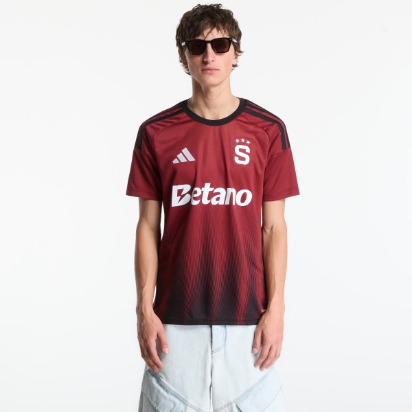 Dres adidas AC Sparta Prague 26/27 Home Jersey Noble Maroon/ Black/ White L