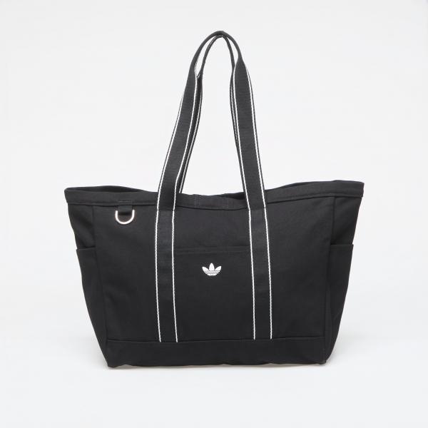 Taška adidas OG Sport Canvas Tote Bag Black/ White/ Silver Met. Universal