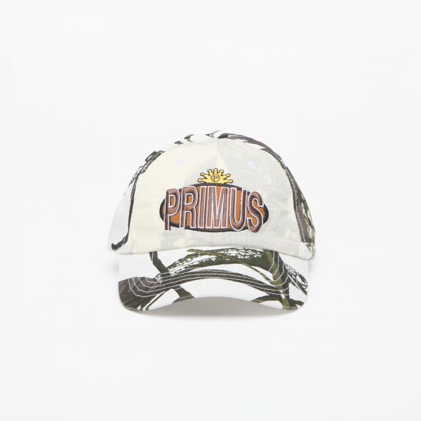 Kšiltovka PLEASURES Brown Album Layered Cap Snow Universal