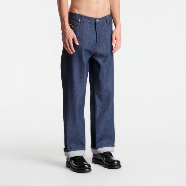 Kalhoty Filling Pieces Denim Pants Raw Indigo M