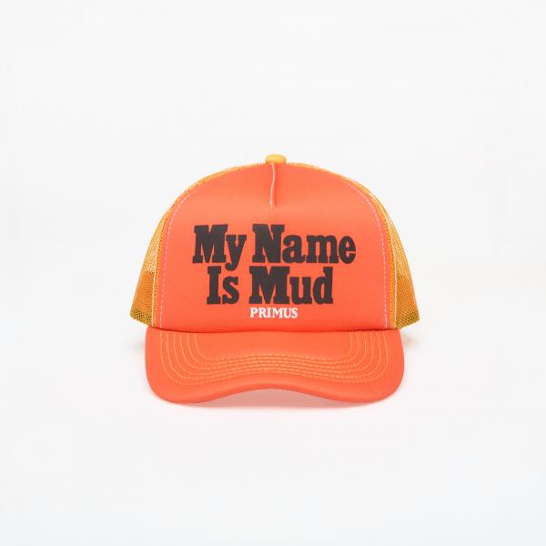 Kšiltovka PLEASURES Mud Trucker Orange Universal