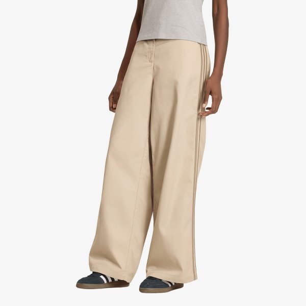 Kalhoty adidas Tailored Pants Khaki Three/ Khaki Six/ Cream White 8
