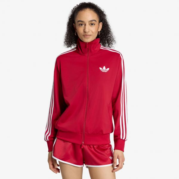 Mikina adidas Firebird Track Top Loose Team Victory Red/ White XS