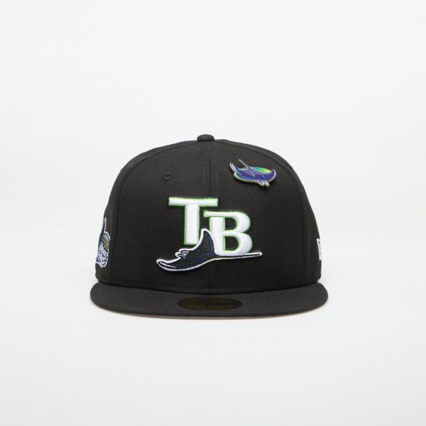 Kšiltovka New Era 59FIFTY MLB Img Icon Tampa Bay Rays Black 7 1/8