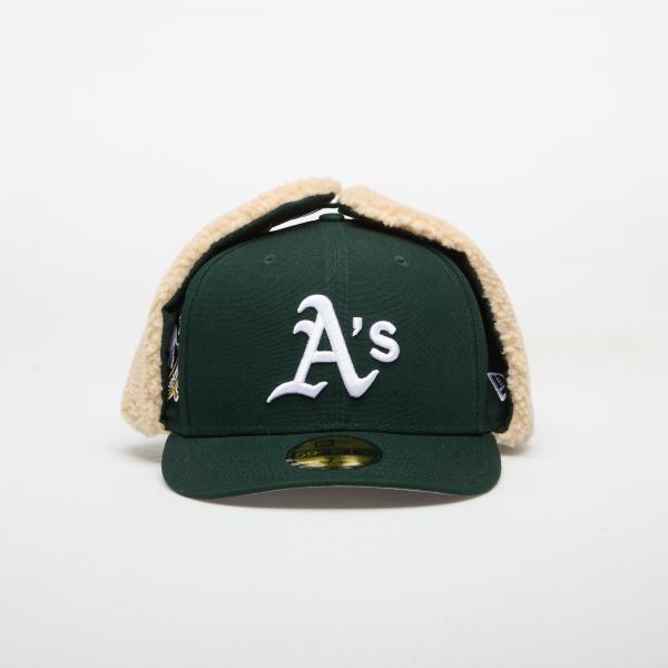 Kšiltovka New Era 59FIFTY MLB Ws Oakland Athletics Green 7 3/8