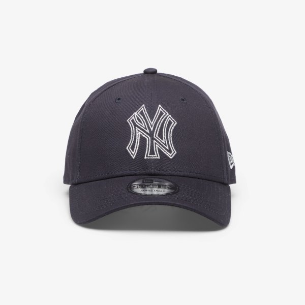 Kšiltovka New Era 9FORTY MLB Metallic Outline New York Yankees Navy Universal