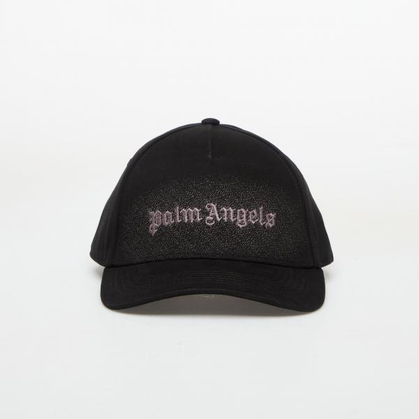 Kšiltovka Palm Angels Tone On Tone Spray Logo Cap Black/ Black Universal