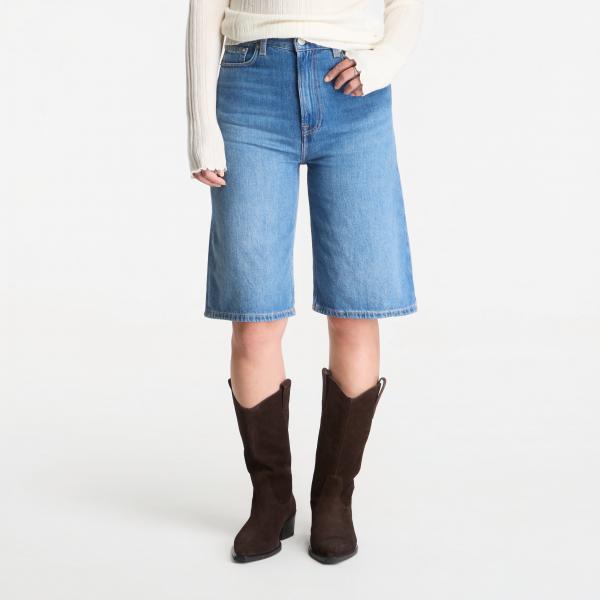 Šortky Samsøe Samsøe Sarebecca Shorts 15893 Fluid Denim 25