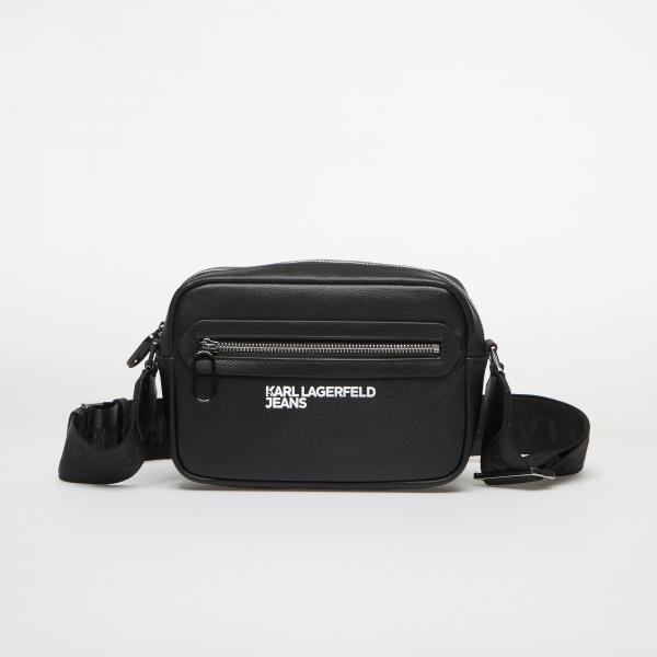 Kabelka Karl Lagerfeld Jeans Logo Saffiano Camerabag Black Universal