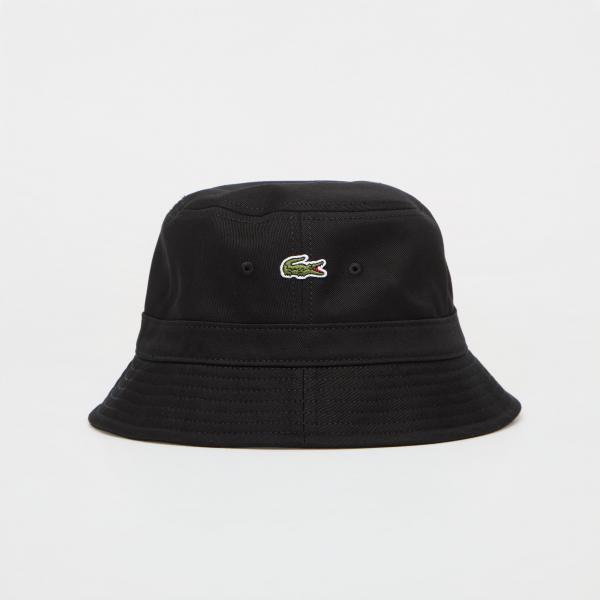 Klobouk Lacoste Bucket Hat Black M