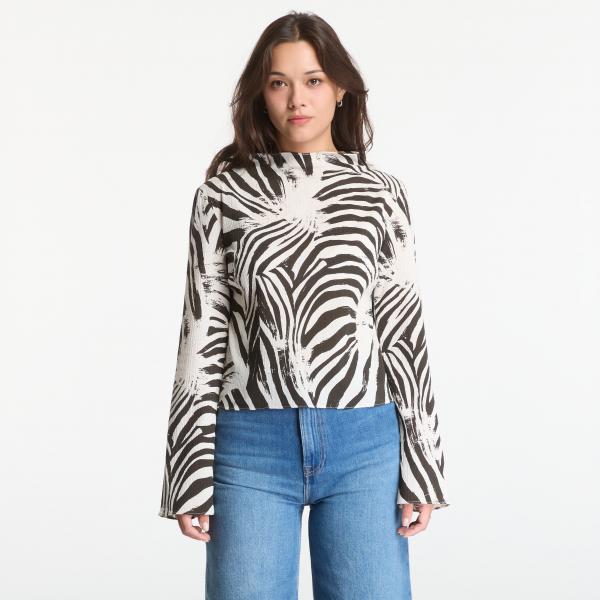 Top Samsøe Samsøe Samiller Ls Top Faded Zebra S
