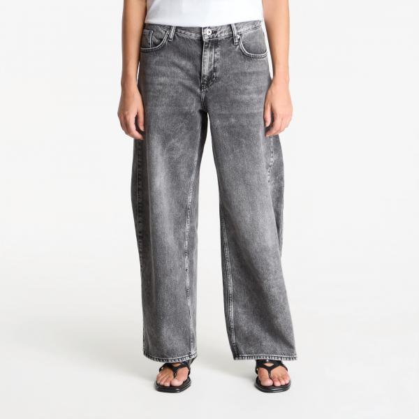 Džíny Karl Lagerfeld Jeans Lr Wide Leg Denim Acid Dark Grey W26/L30
