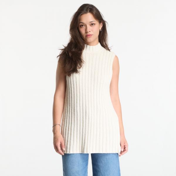 Svetr Samsøe Samsøe Sajasmin Top 15178 Bone White M