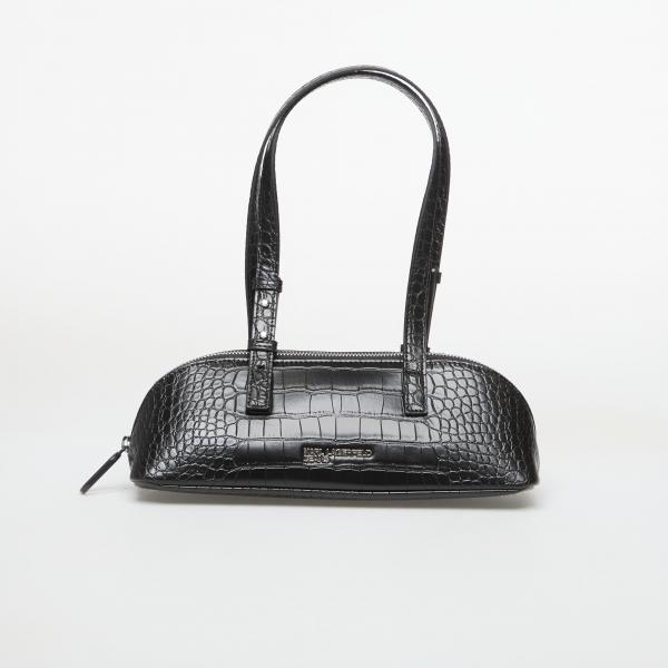 Kabelka Karl Lagerfeld Jeans Logo Elongated Bag Croco Black Universal