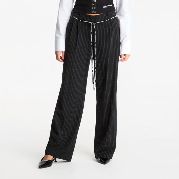 Kalhoty Karl Lagerfeld Jeans Pinstripe Tailored Pant Yarn Dyed Pinstripe L