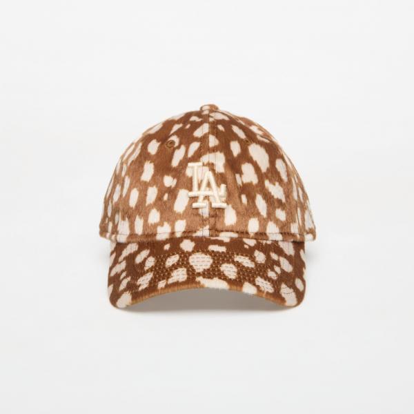 Kšiltovka New Era 9TWENTY MLB Animal Print Los Angeles Dodgers Taupe/ Ivory Universal
