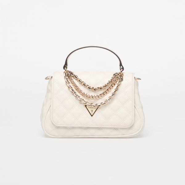 Kabelka GUESS Giully Ii Top Handle Flap Off White Universal