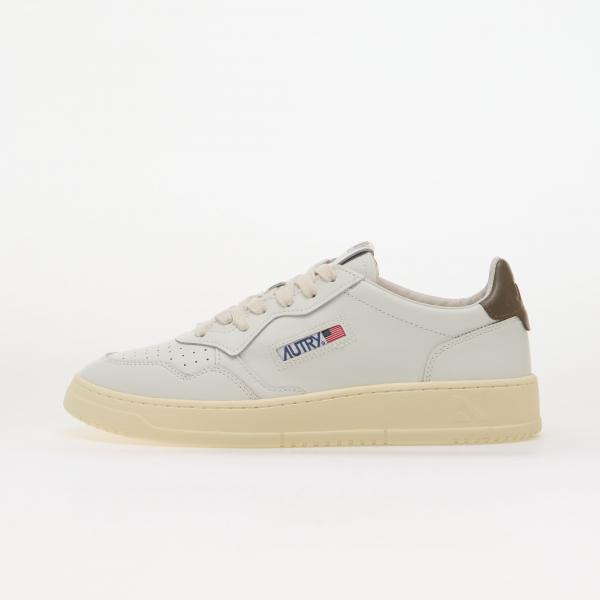 Tenisky Autry Medalist Low Man White/ Chocolate Leather EUR 45