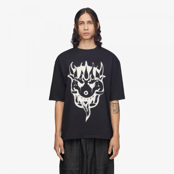 Tričko Y-3 Chito Graphic Short Sleeve Tee Black XS