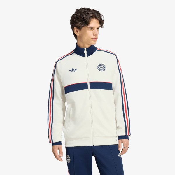 Bunda adidas FC Bayern Muenchen OG Track Top Core White/ Night Indigo L