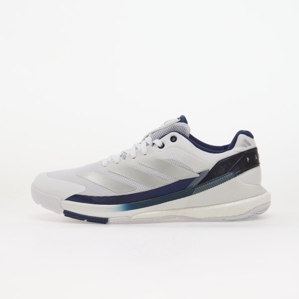 Tenisky adidas Crazyquick BOOST Padel Ftwr White/ Silver Met./ Dark Blue EUR 46