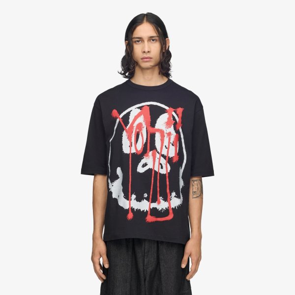 Tričko Y-3 Chito Graphic Short Sleeve Tee UNISEX Black XL