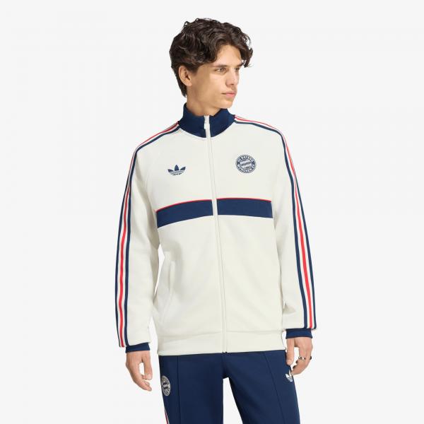 Bunda adidas FC Bayern Muenchen OG Track Top Core White/ Night Indigo XXL