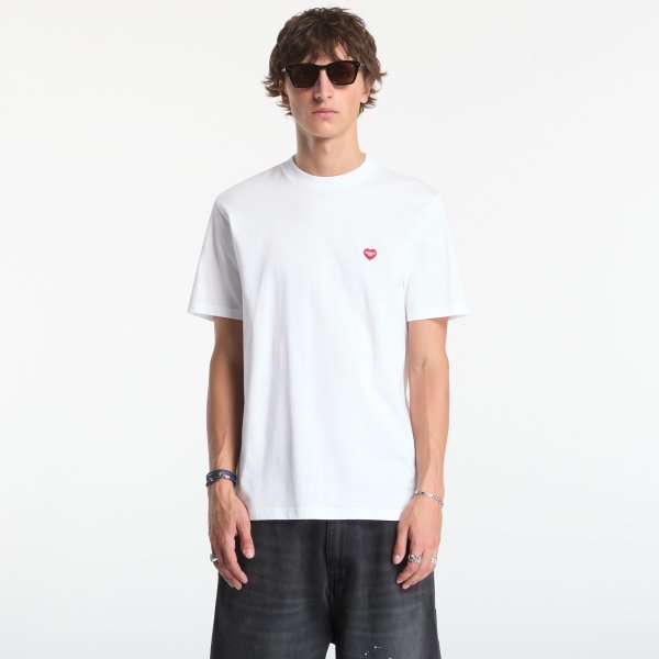 Tričko Carhartt WIP S/S Small Heart T-Shirt UNISEX White/ Red L
