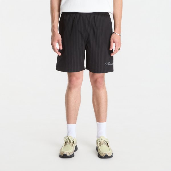 Šortky PLEASURES Fortunate Active Shorts Black XL