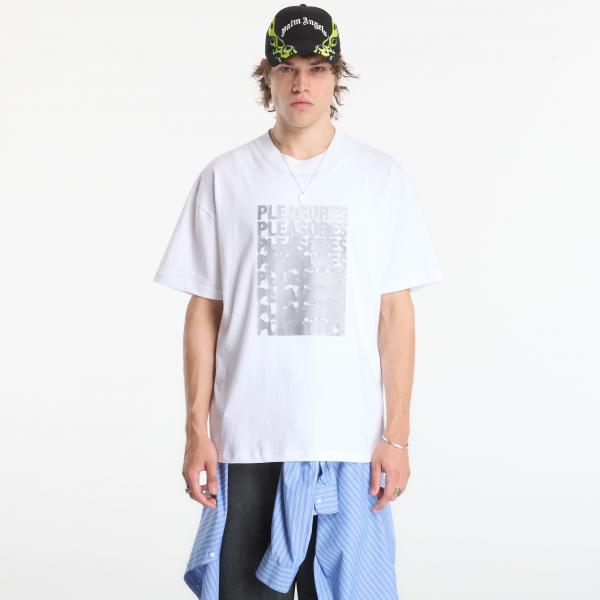 Tričko PLEASURES Immolate T-Shirt White XL