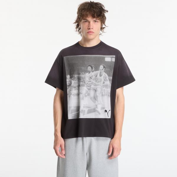 Tričko Puma Memory Lane Tee I Puma Black XXL