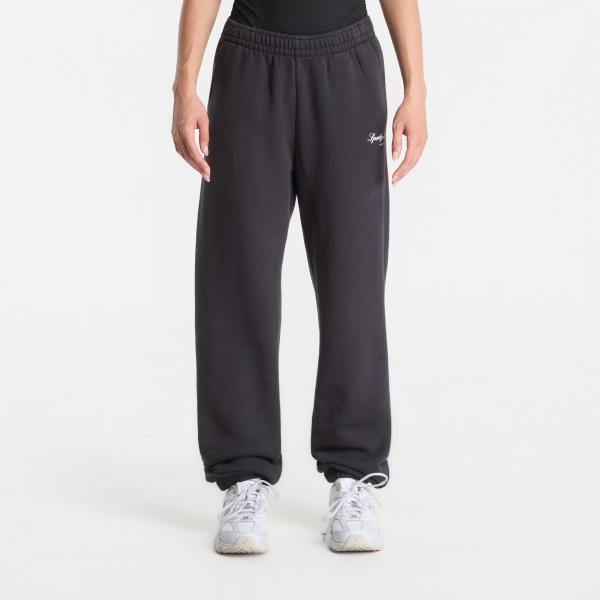Tepláky Sporty & Rich Signature NY Sweatpant UNISEX Faded Black XL