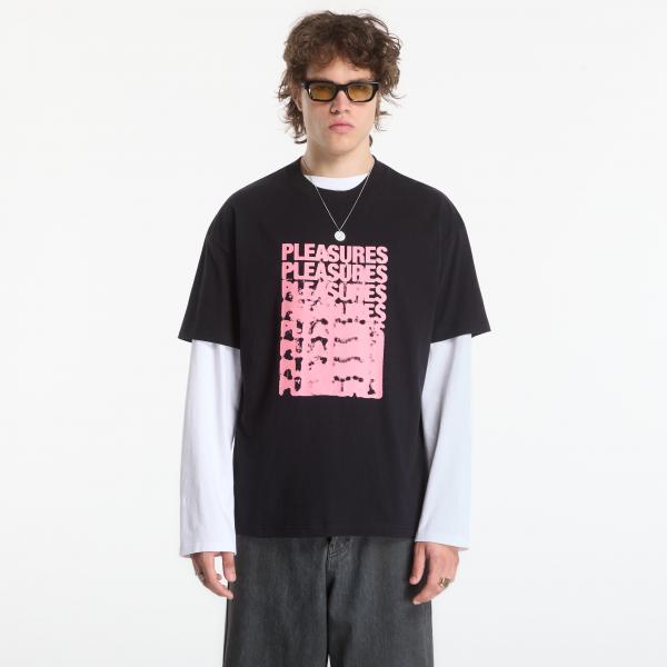 Tričko PLEASURES Immolate T-Shirt Black S
