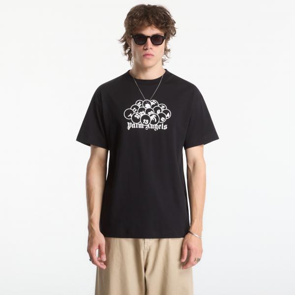 Tričko Palm Angels Pa Pool Regular Tee Black/ Off White XL