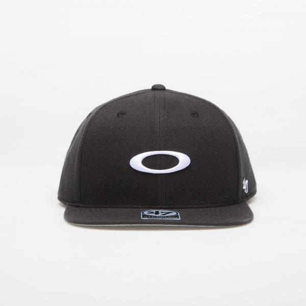 Kšiltovka Oakley 47 Oakley B1b Ellipse Hat Blackout/ White Universal