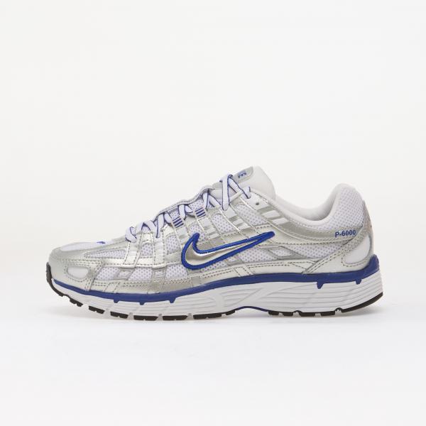 Tenisky Nike P-6000 White/ Metallic Silver-Old Royal-Black EUR 39