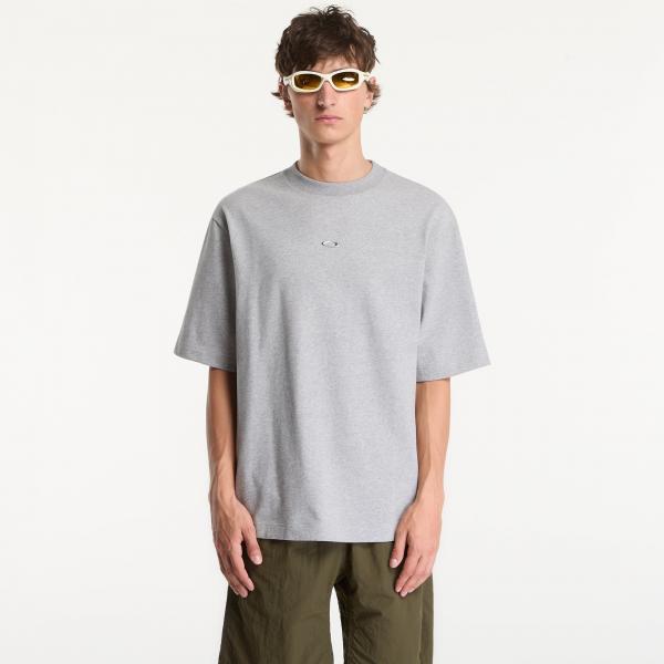 Tričko Oakley Reserve Strato Reflective Tee Cement Melange S