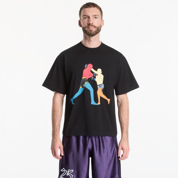 Tričko Footshop x Oktagon T-Shirt Fighters Black XXL