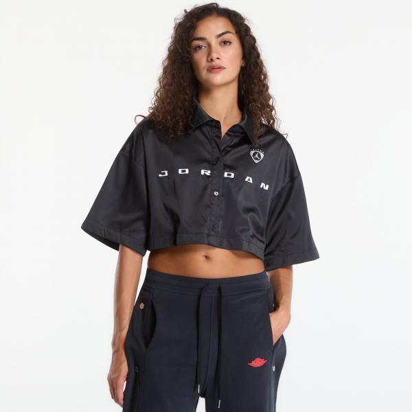 Košile Jordan Flight Women's Woven Top Black XS